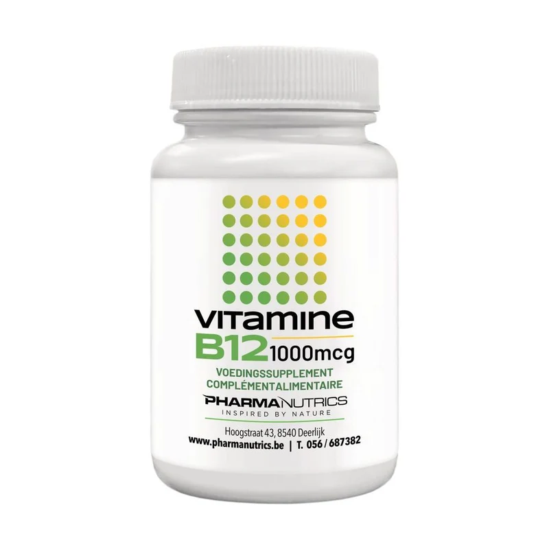 Pharmanutrics Vitamine B12 1000mcg 120 ktabletten