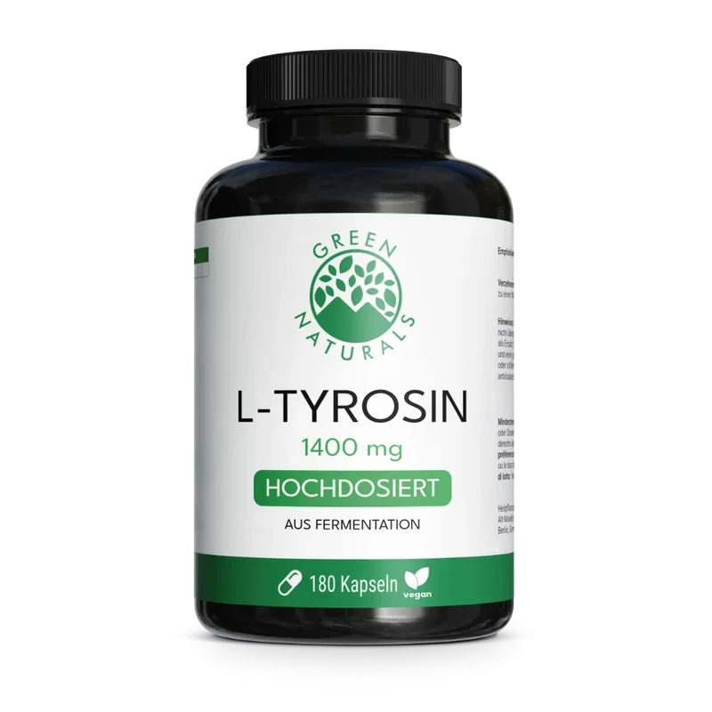 L-Tyrosin Kapseln • aus Maniok • natürliche Fermentation