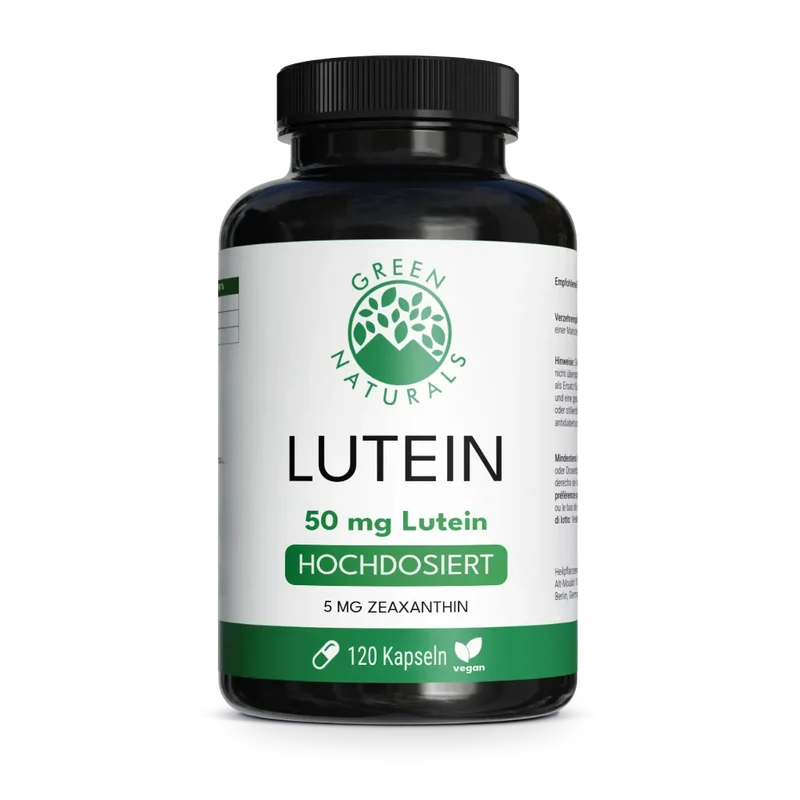 Lutein Kapseln • 50 mg Lutein • 5 mg Zeaxanthin