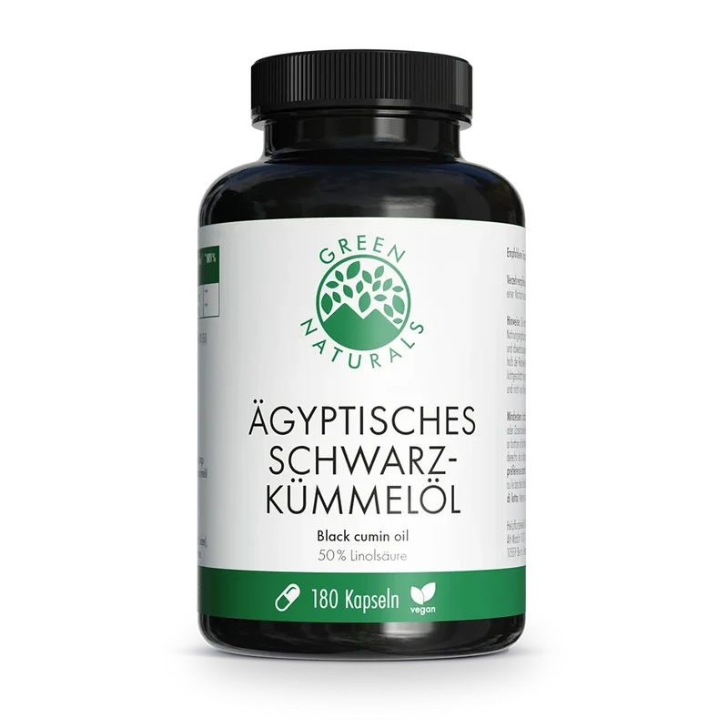 Schwarzkümmelöl Kapseln • 1.500 mg • ägyptische Herkunft