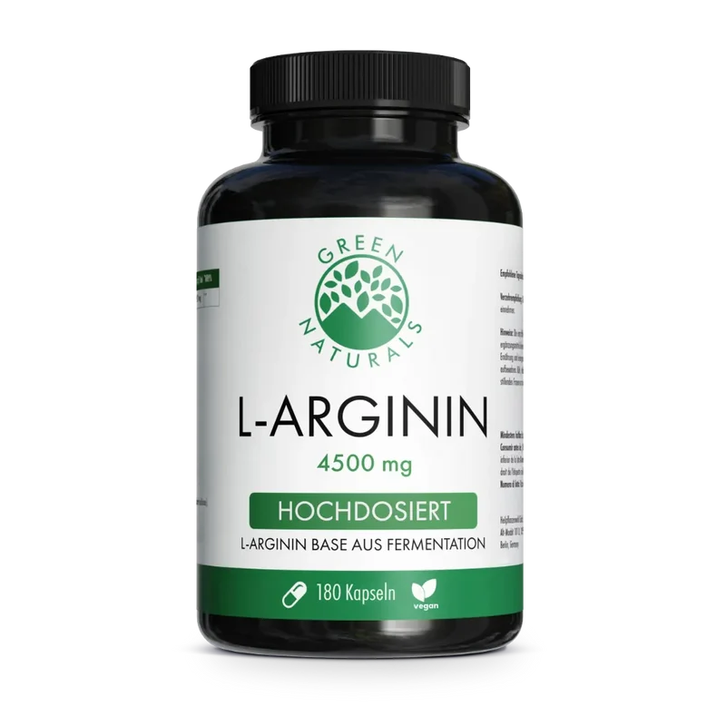 L-Arginin Kapseln • 4.500 mg • freie Base
