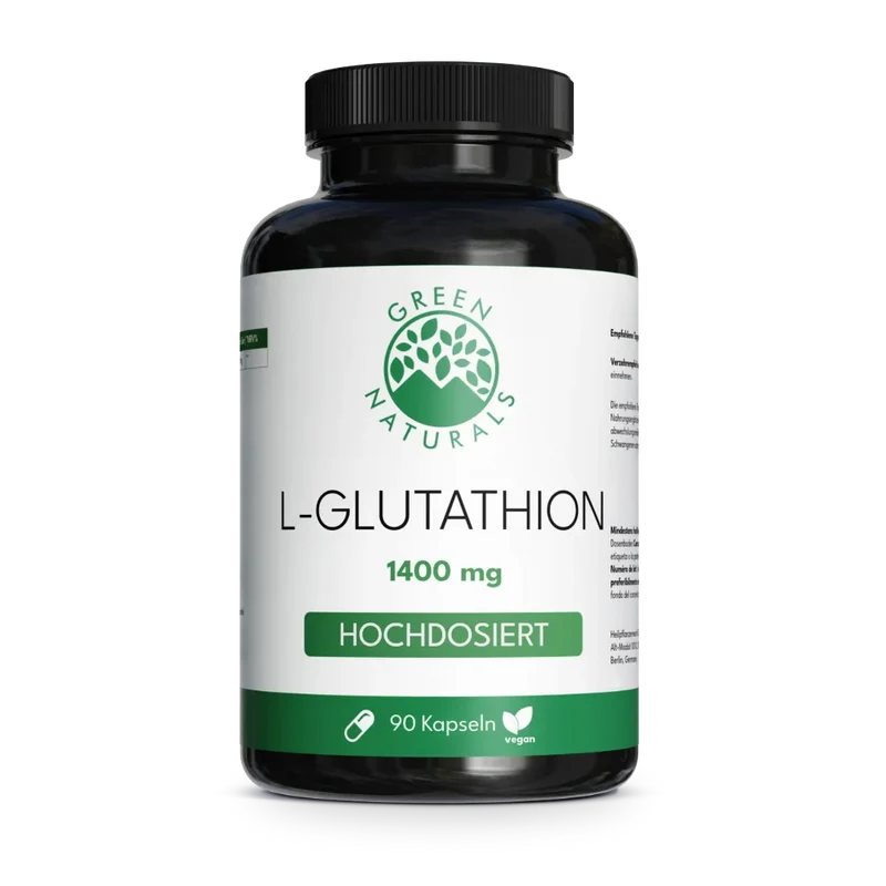 L-Glutathion Kapseln • 1.400 mg • reduzierte Form GSH