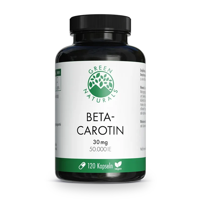 Beta-Carotin Kapseln • 30 mg • aus Dunaliella salina