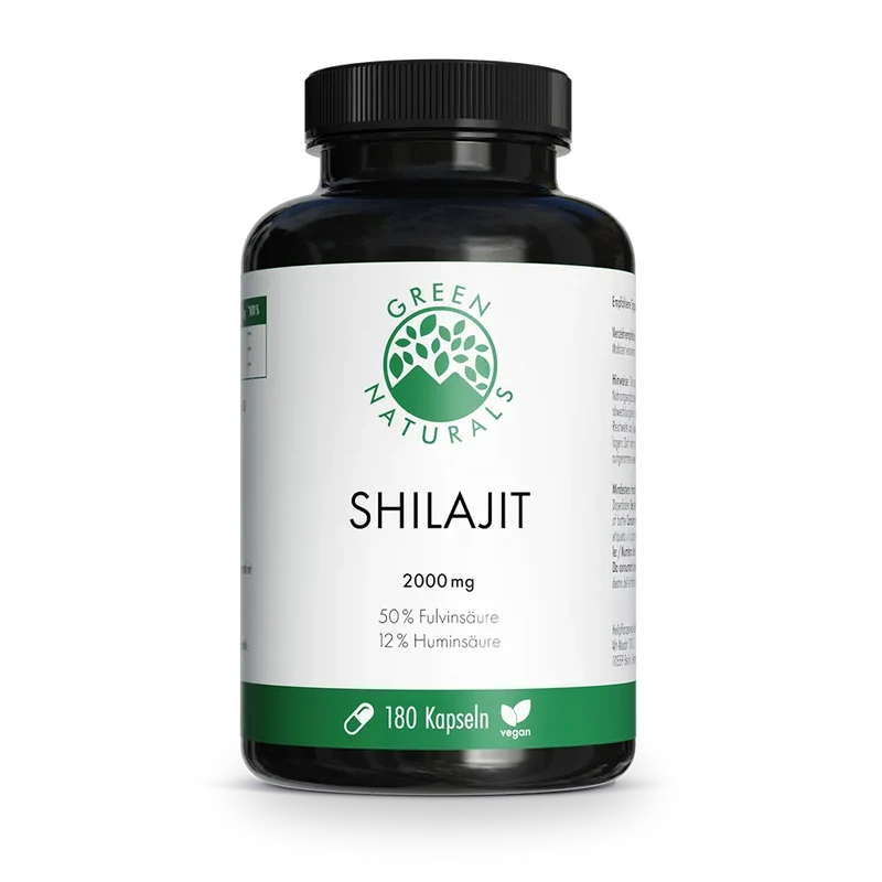 Shilajit Kapseln • 2.000 mg • 1.000 mg Fulvinsäure