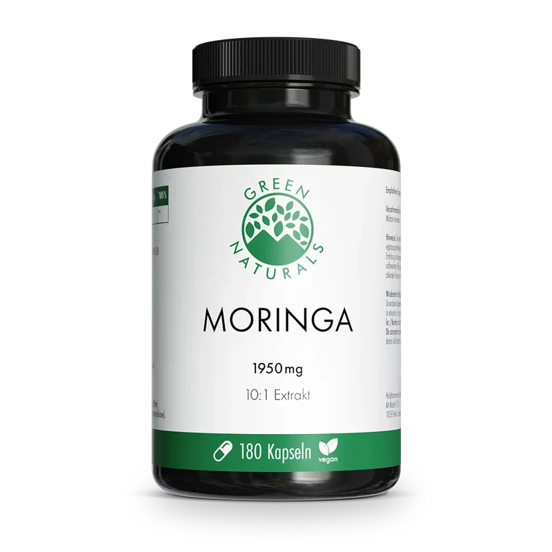 Moringa Kapseln • 1.950 mg • konzentrierter Blattextrakt