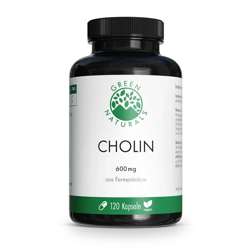 Cholin Kapseln • 600 mg Cholin • als Bitartrat