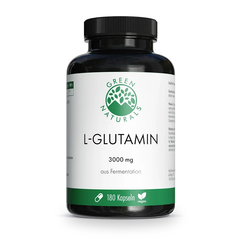 L-Glutamin Kapseln • 3.000 mg • fermentativ gewonnen