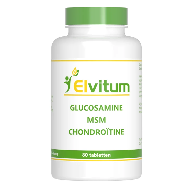 Elvitum Glucosamin msm chondro 80 tabletten