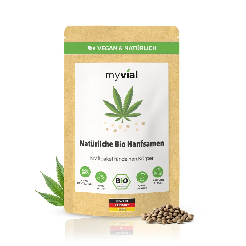 Bio Hanfsamen ungeschält