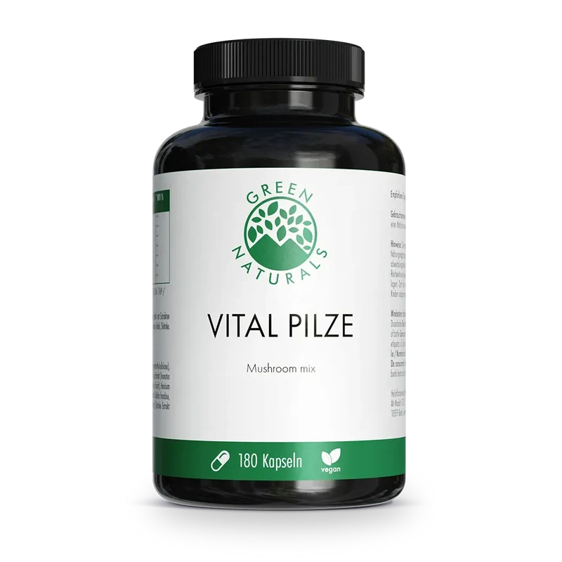 Vitalpilze Komplex • 7 Pilzarten • je 150 mg