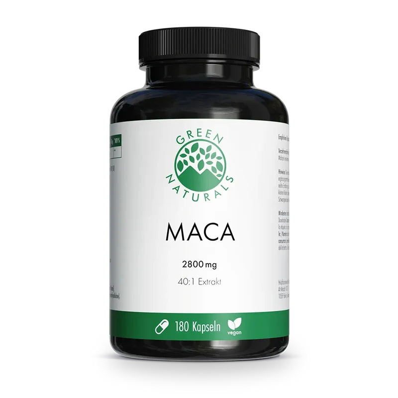 Maca Kapseln • 2.800 mg • konzentrierter Wurzelextrakt