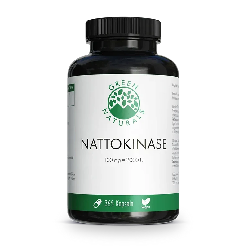 Nattokinase Kapseln • 2.000 FU • 20.000 U/g