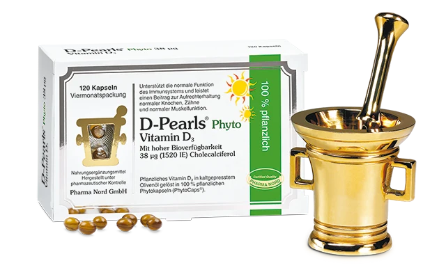 Vitamin D3 in pflanzlichen Phytokapseln