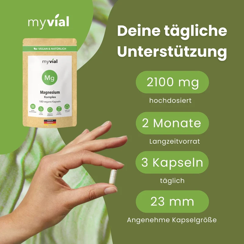 Magnesium Komplex Kapseln