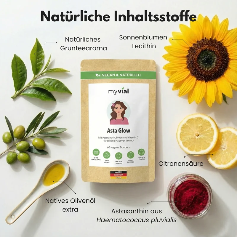 Asta Glow Bonbons - Mit Astaxanthin
