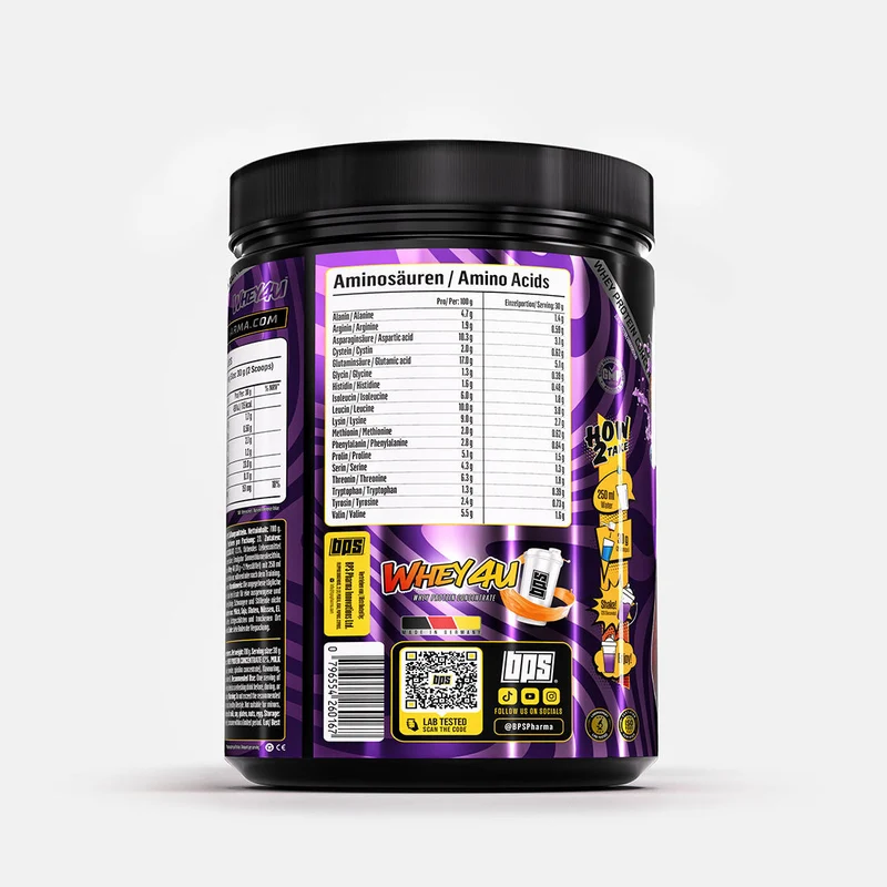BPS Pharma Whey4U Whey Protein – 700 g