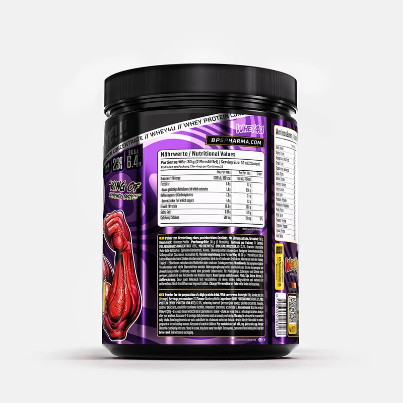 BPS Pharma Whey4U Whey Protein – 700 g