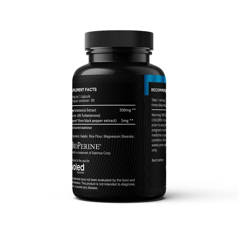 Evoled Nutrition Turkesterone 10 % – 120 Kapseln