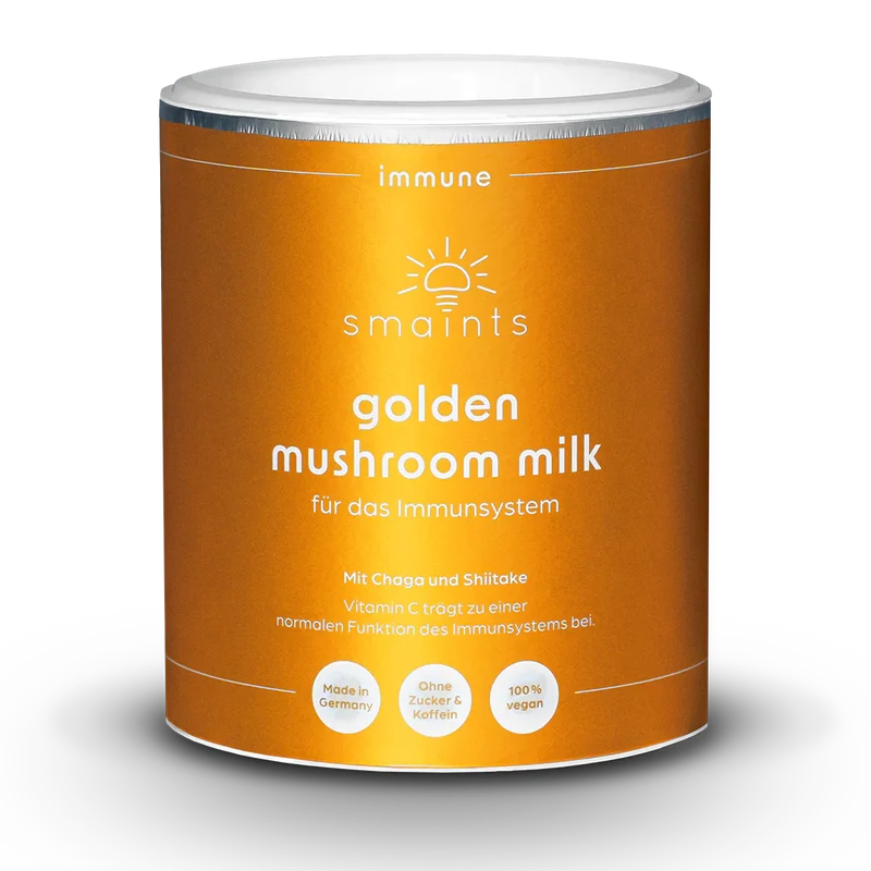 Golden Mushroom Milk 2.0 mit Chaga und Shiitake 210g