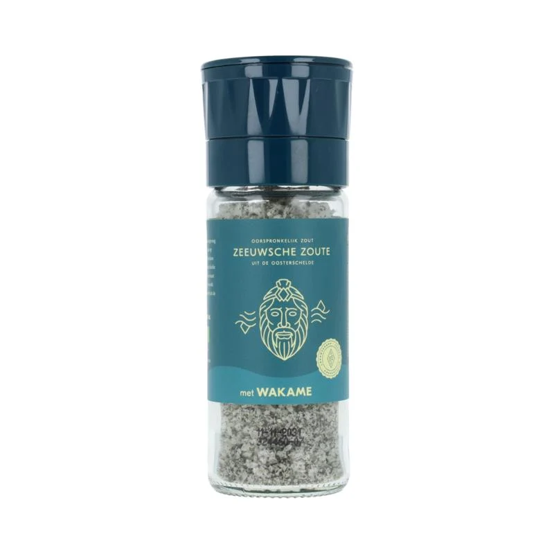 Zeeuwsche Zoute Keramische zoutmolen Wakame 65 gram