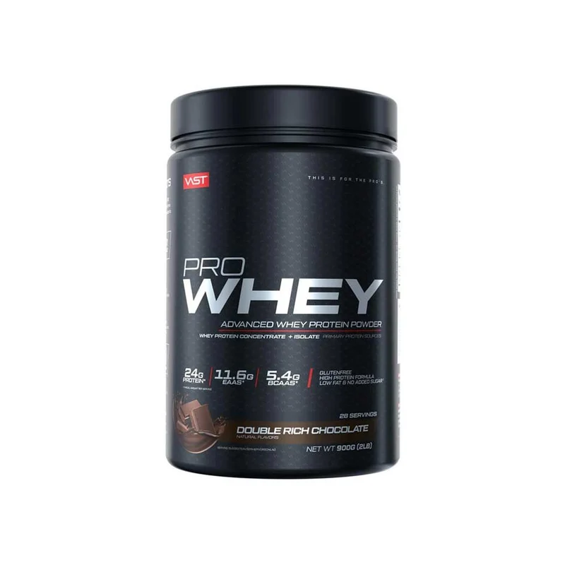 Vast Pro Whey – 900 g, 8 Sorten