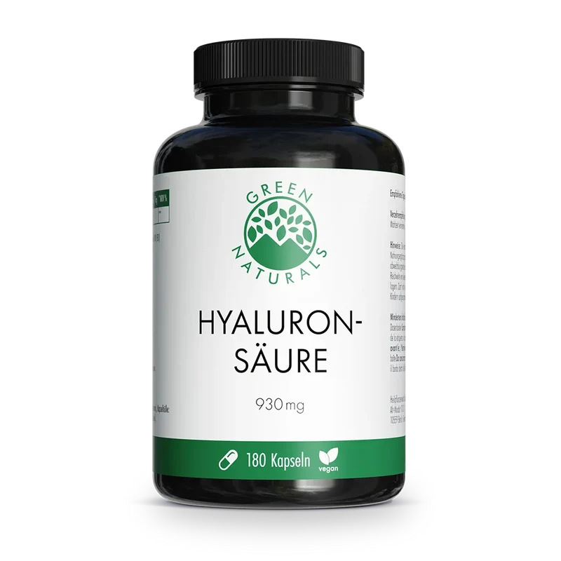 Hyaluronsäure Kapseln • 930 mg • fermentativ & vegan