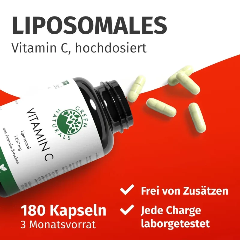 Liposomales Vitamin C • 1.250 mg • hochdosiert