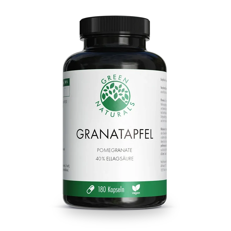 Granatapfel Kapseln • 2.200 mg • 40 % Ellagsäure