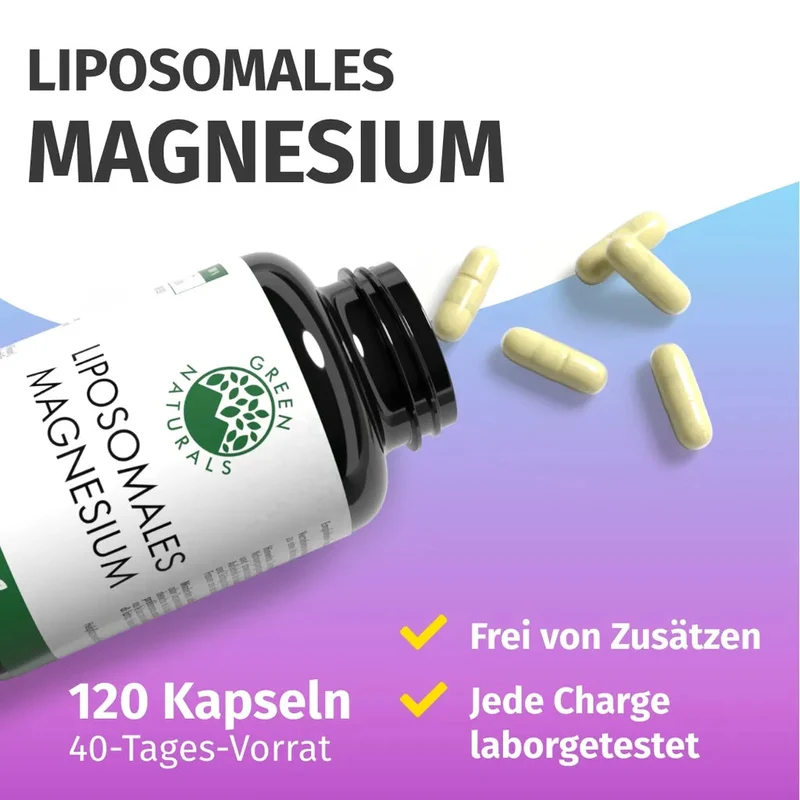 Liposomales Magnesium • 250 mg • ultra-bioverfügbar