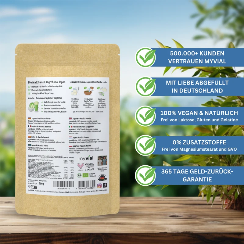 Bio Premium Matcha Pulver aus Japan