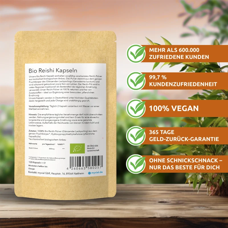 Bio Reishi Kapseln