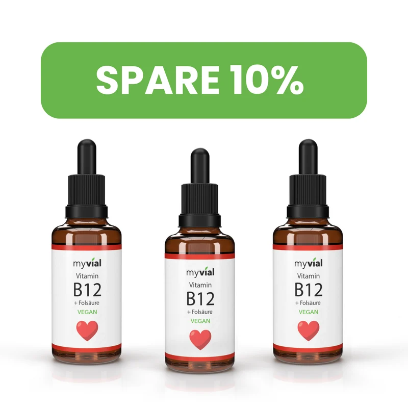 Vitamin B12 Tropfen + Folsäure