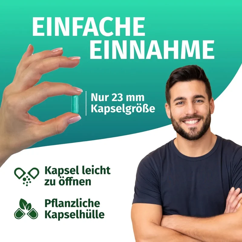 Spirulina Kapseln • 2.000 mg • Arthrospira platensis