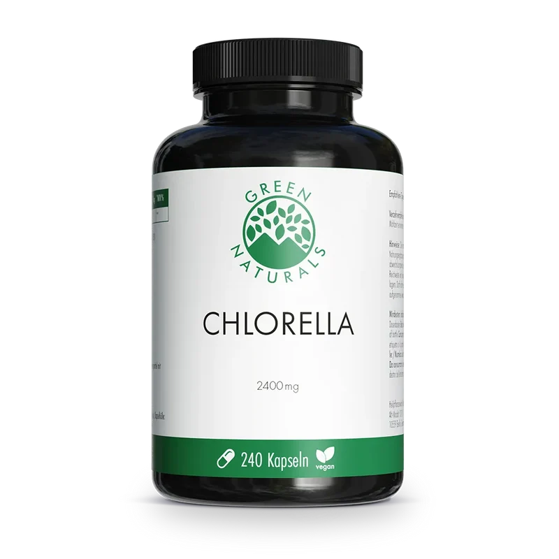 Chlorella Kapseln • 2.400 mg • Chlorella vulgaris