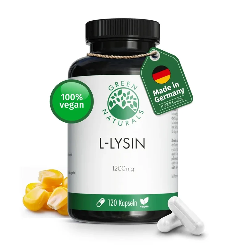 L-Lysin Kapseln • 1.200 mg • fermentativ gewonnen
