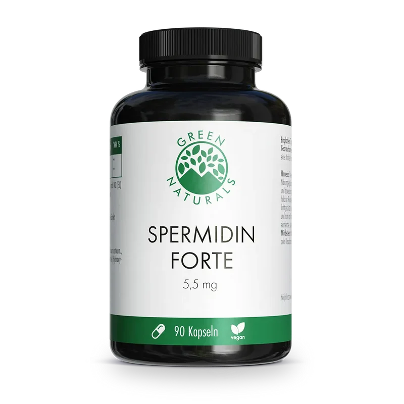 Spermidin Forte Kapseln • 5,5 mg • Weizenextrakt