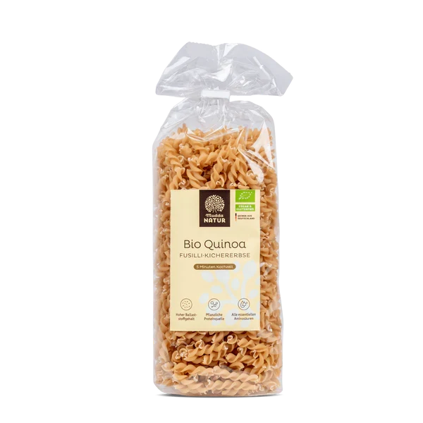 Bio Quinoa Fusilli mit Kichererbse