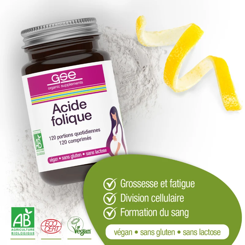 Acide folique Compact (bio)