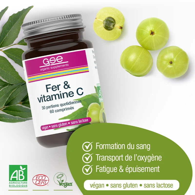 Fer & Vitamine C (Bio)