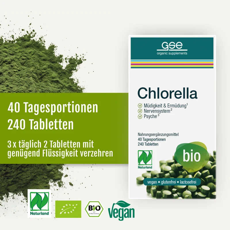 Chlorella bio (comprimés)