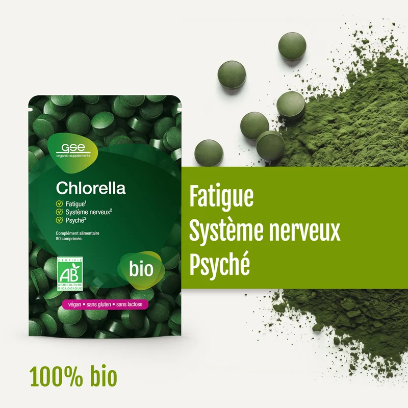 Chlorella bio (comprimés)