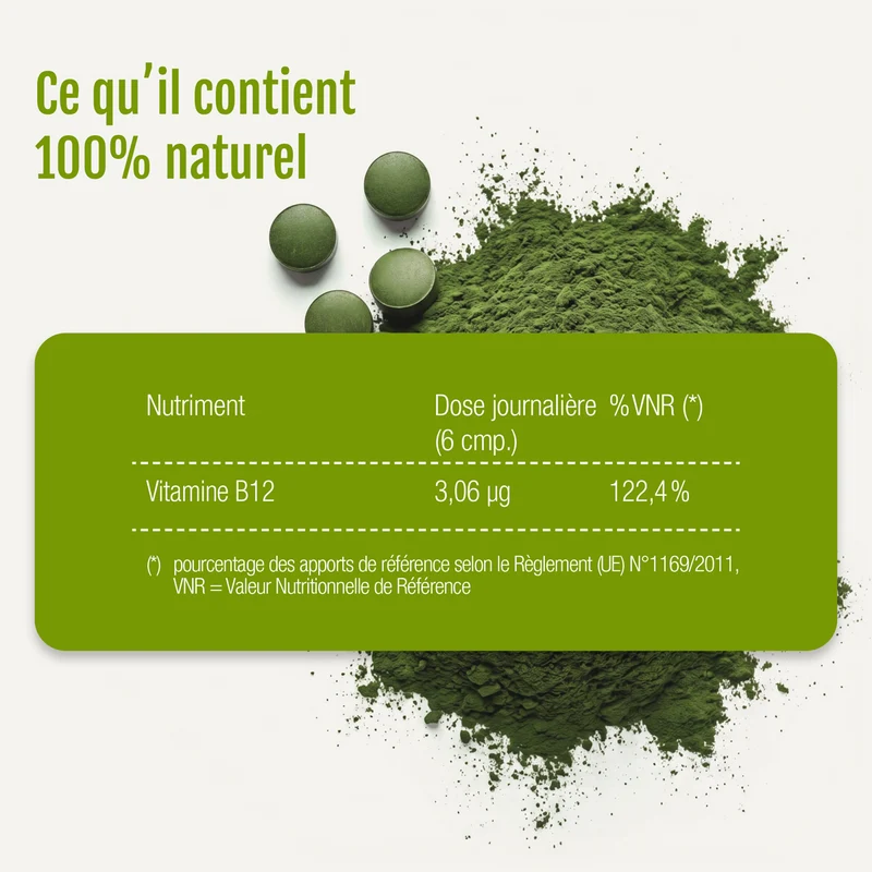 Chlorella bio (comprimés)
