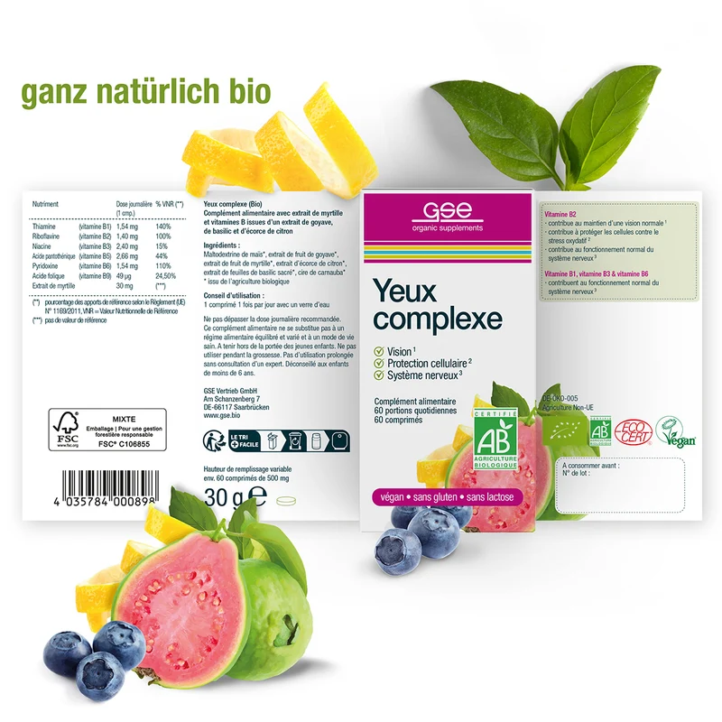 Complexe pour les yeux (bio)