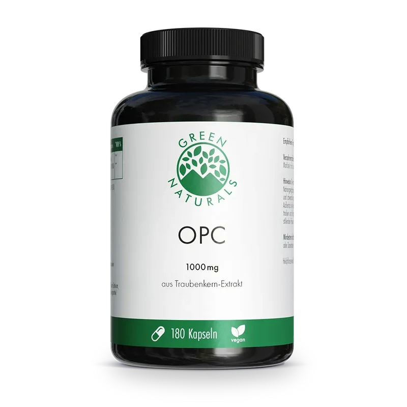 OPC Kapseln • 1.000 mg • 80 % OPC aus Traubenkern
