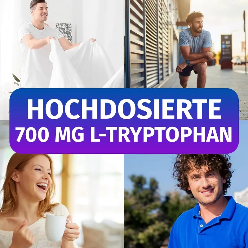 L-Tryptophan Kapseln • 700 mg • fermentativ gewonnen