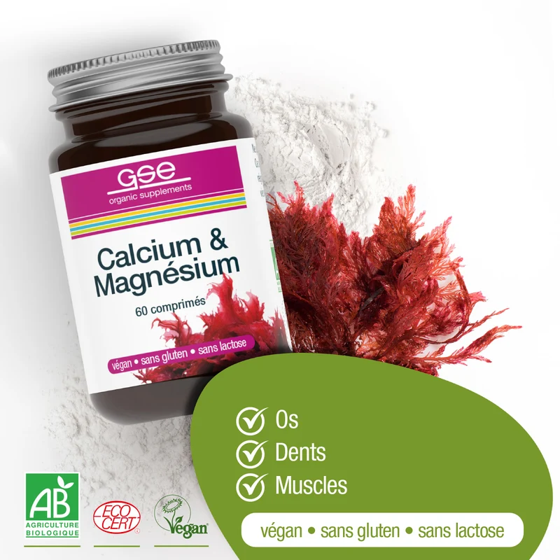 Complexe de calcium et de magnésium (bio)