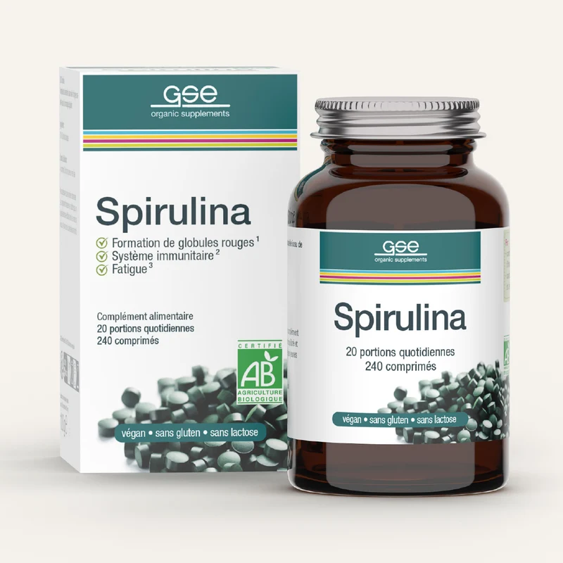 Spiruline bio (comprimés)