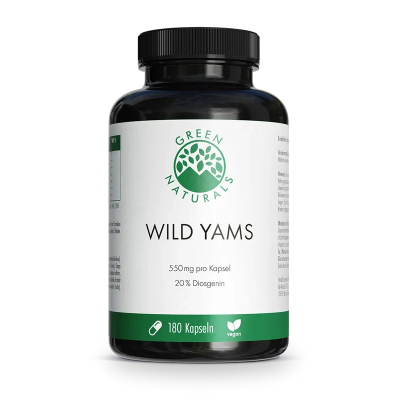 Yamswurzel Kapseln • 1.100 mg • 20 % Diosgenin