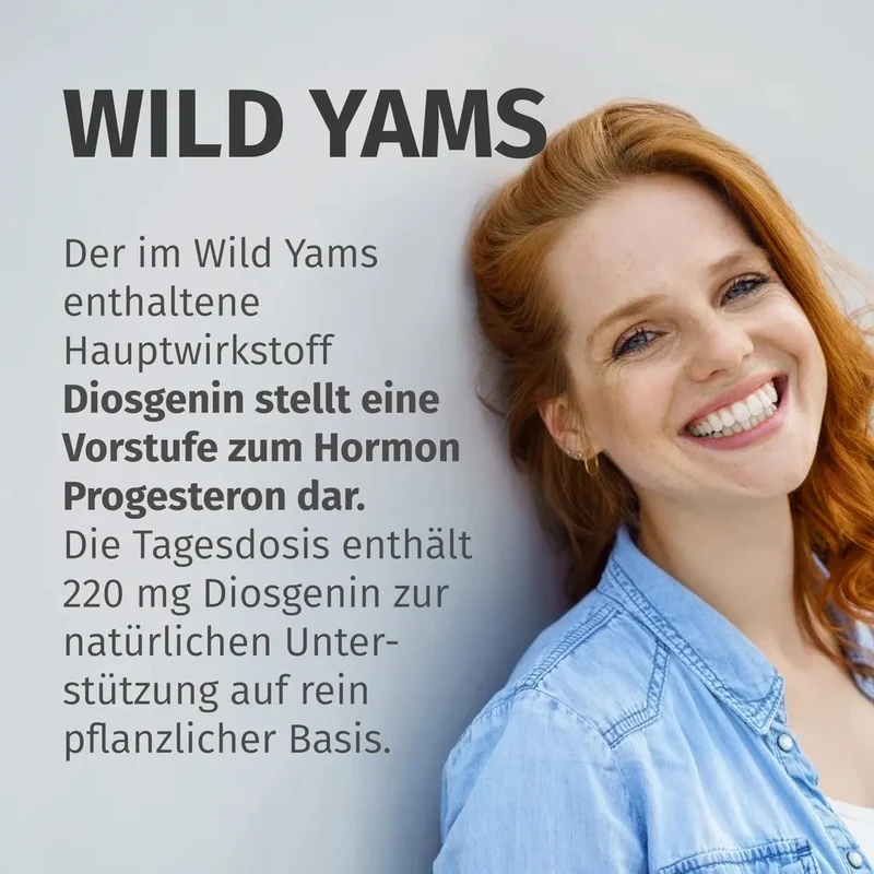 Yamswurzel Kapseln • 1.100 mg • 20 % Diosgenin