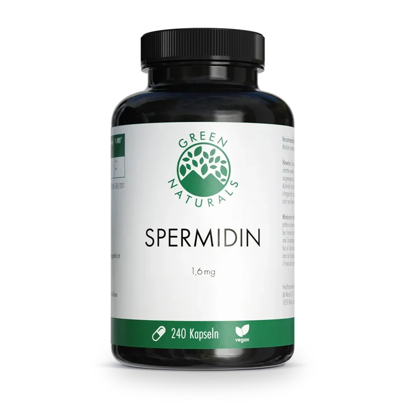Spermidin Kapseln • 1,6 mg • aus Weizenkeim